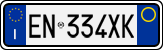 License plate of Italy, Cars (1994 year series)