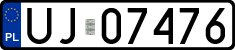 License plates of Poland, Military