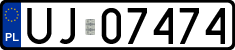 License plates of Poland, Military