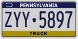 Pennsylvania, ABC-1234