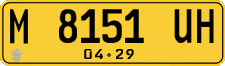 License plate of Indonesia, Commercial vehicles