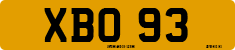 License plate of the United Kingdom, 1932 year system