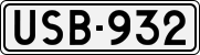 License plate of Finland, Cars
