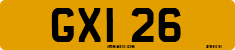 License plate of the United Kingdom, 1932 year system