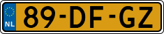 License plate of the Netherlands, Cars