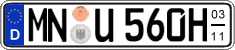 German license plate, Seasonal plates (Oldtimers)
