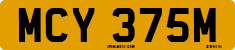 License plate of the United Kingdom, 1963 year system