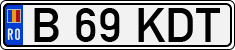 License plate of Romania, Regular plates