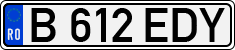 License plate of Romania, Regular plates