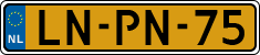 License plate of the Netherlands, Cars