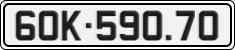 License plate of Vietnam, Cars