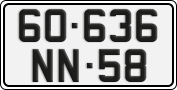 License plate of Vietnam, Diplomatic
