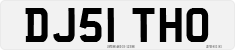 License plate of the United Kingdom, 2001 year system