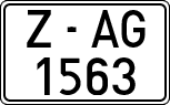 License plates of Spain, 1971 year series