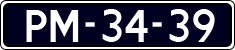 License plate of the Netherlands, Imported oldtimers (cars)