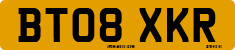 License plate of the United Kingdom, 2001 year system