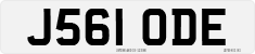 License plate of the United Kingdom, 1983 year system