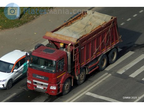 с518но790, KamAZ 6580