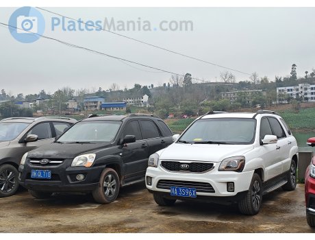 川A·3S96X, Kia Sportage