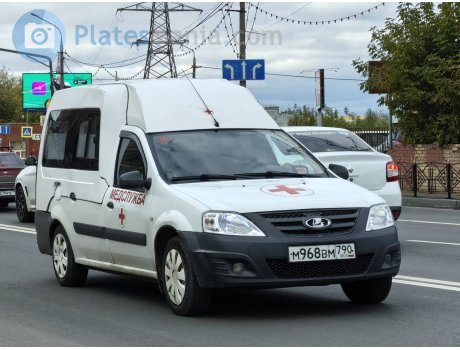 м968вм790, Lada (VAZ) Largus