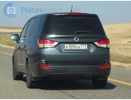 н109он777, SsangYong (KGM) Rodius / Stavic / Turismo