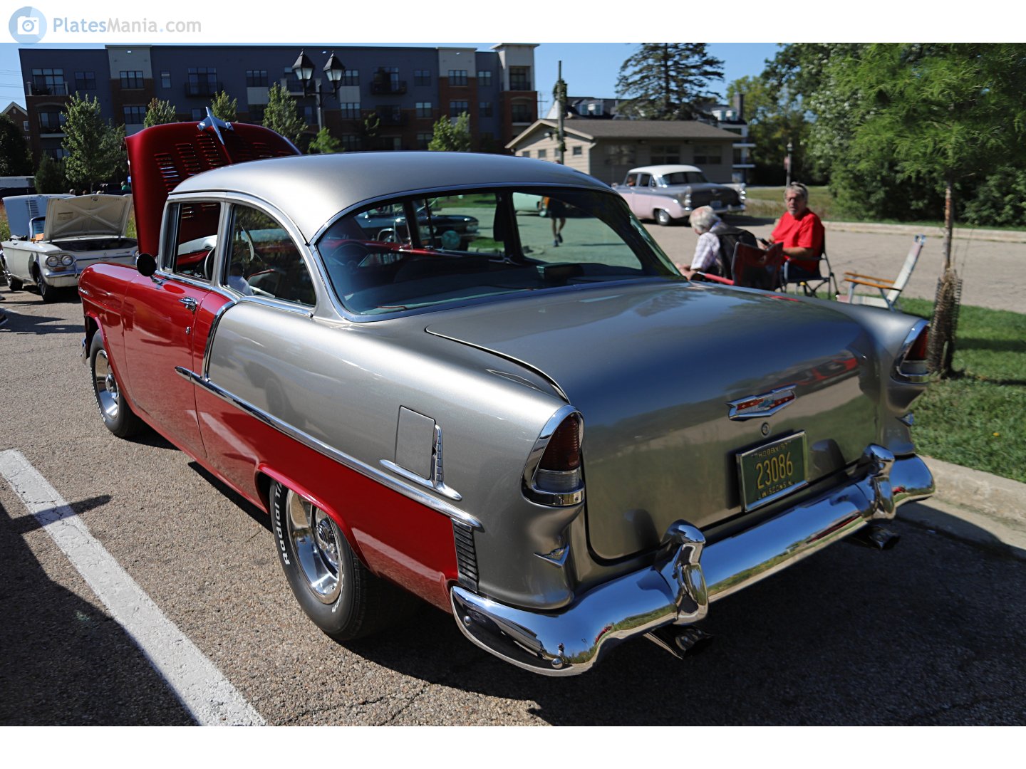 23086, Chevrolet 210 2nd gen 1955 2-door Sedan (2102-1011; A-body), 1954–1955