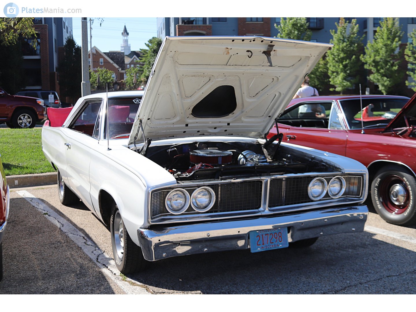 217298, Dodge Coronet 5th gen 1966 2-door Hardtop (23; BW; B-body), 1st facelift, 1965–1966