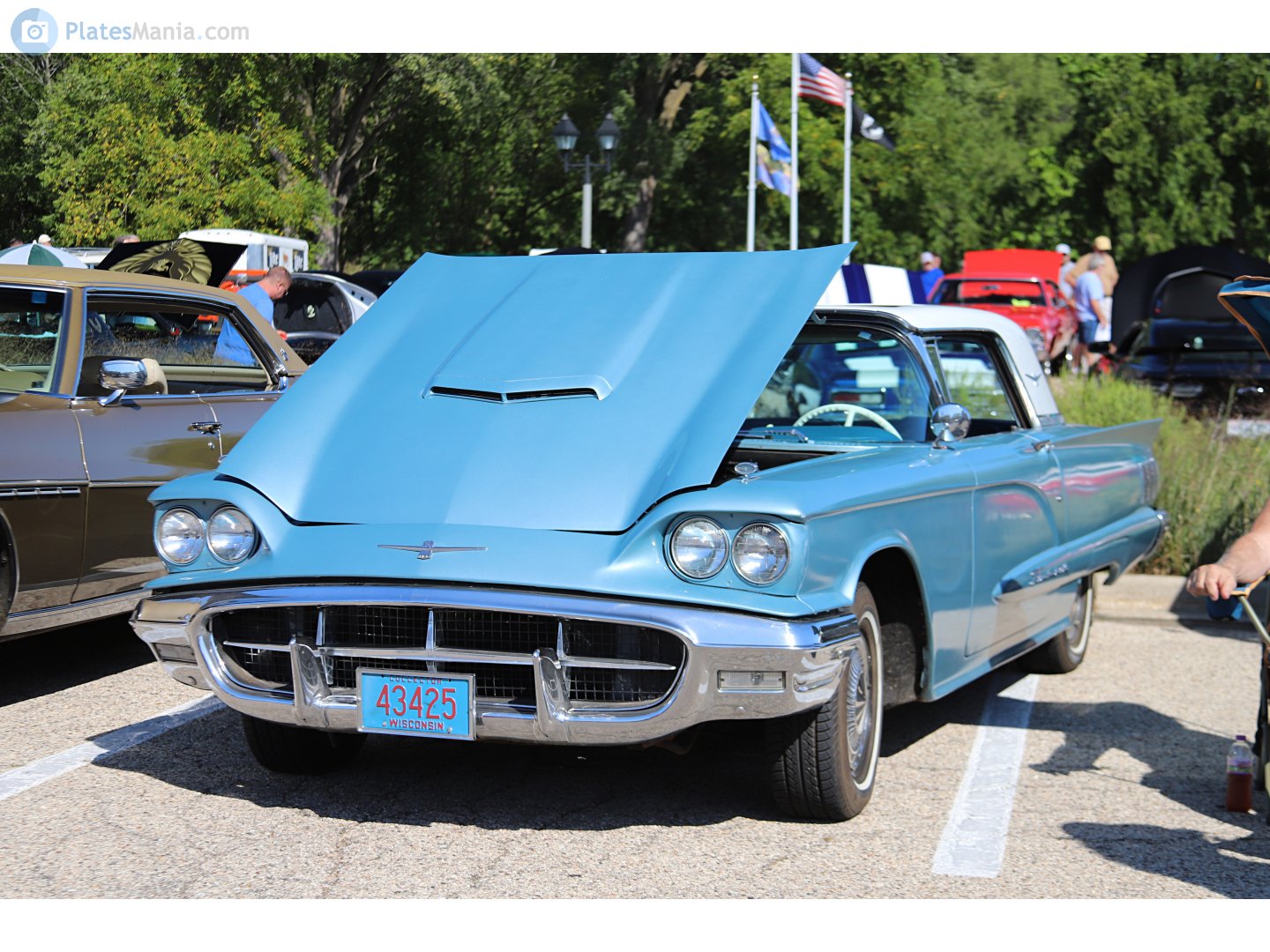 43425, Ford Thunderbird 2nd gen 1960 Hardtop Coupe (63A), 2nd facelift, 1959–1960