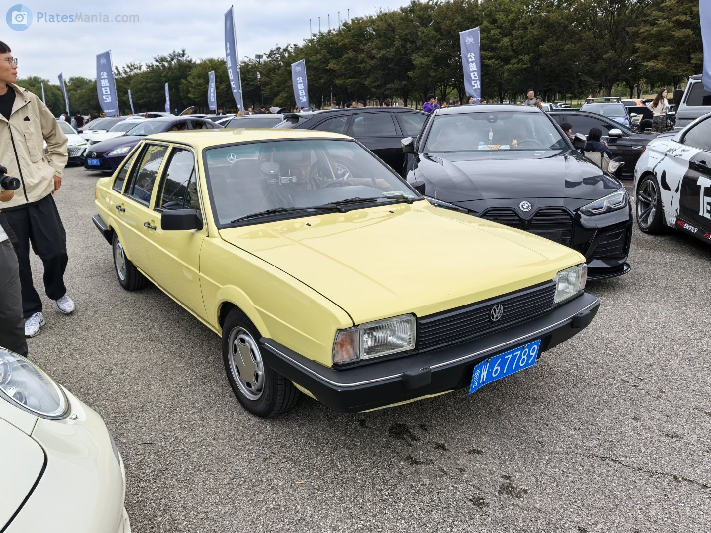 鲁W·67789, Volkswagen Santana 1st gen Sedan, 1981–1989 (–2012 for CN-market)
