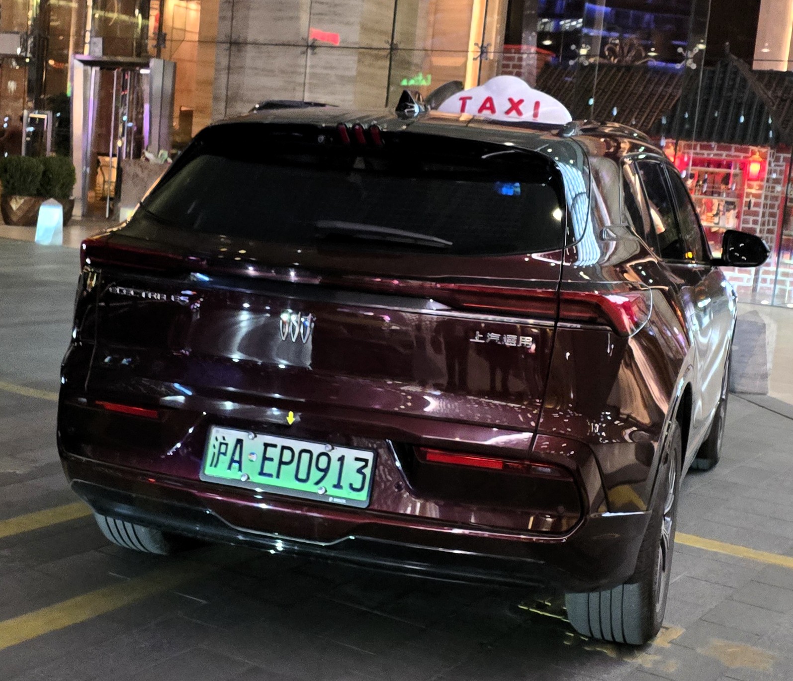 沪A·EP0913, Buick Electra 7th gen E5 SUV (BEV3), 2023–