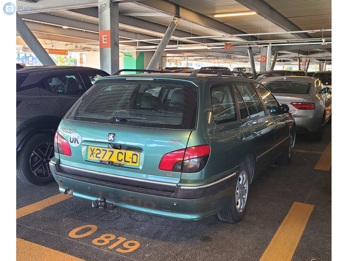 X277CLD, Peugeot 406 1st gen Break (D82/D92), facelift, 1999–2004