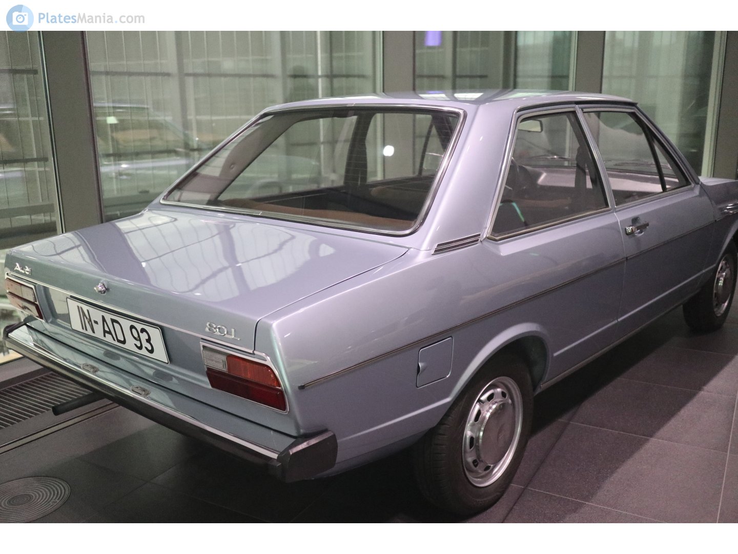 IN AD 93, Audi 80 1st gen 2-door Sedan (B1/80/82), 1972–1976