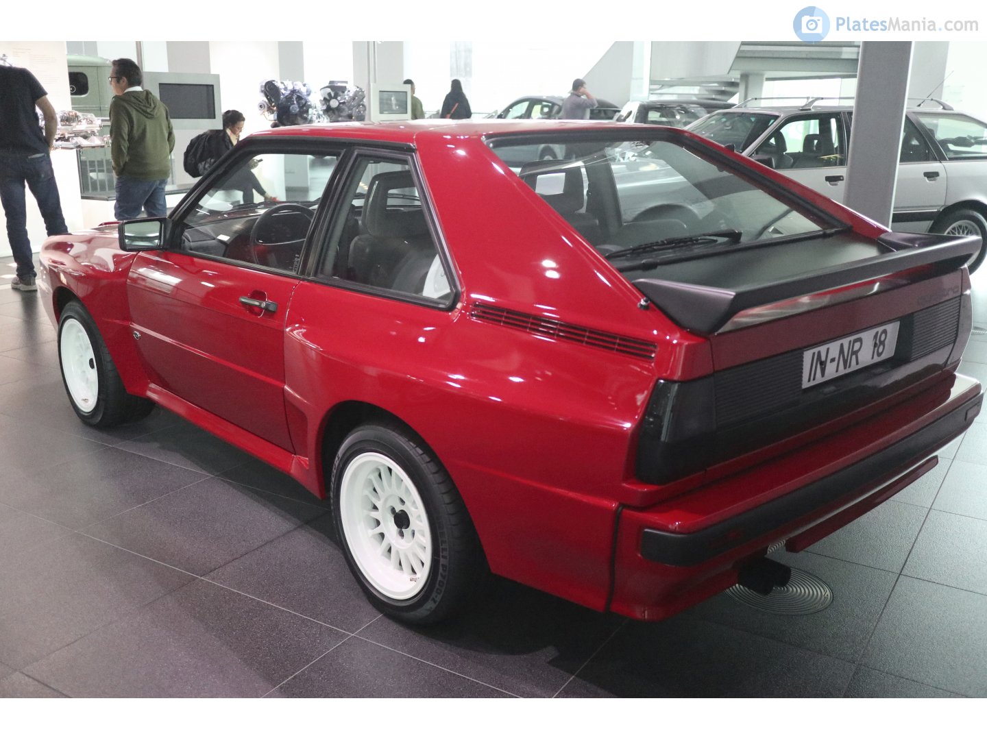 IN NR 18, Audi Sport Quattro 1st gen (B2; 85), 1985–1986