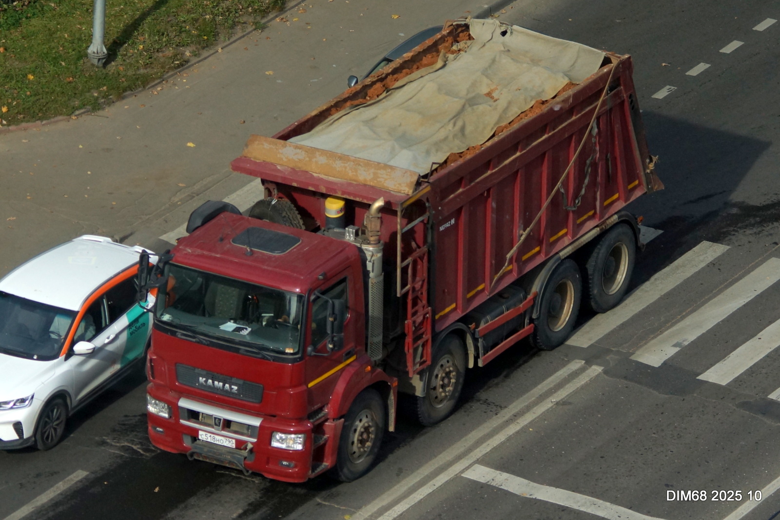 с 518 но 790, KamAZ 6580 65801