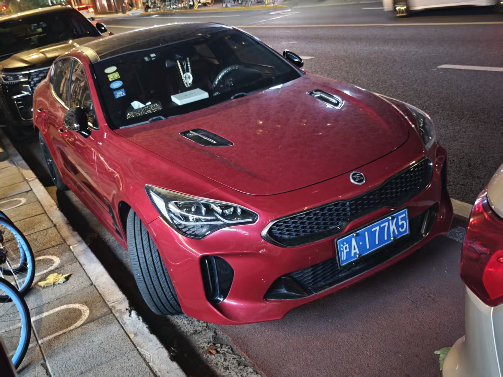 沪A·177K5, Kia Stinger 1st gen (CK), 2017–2023