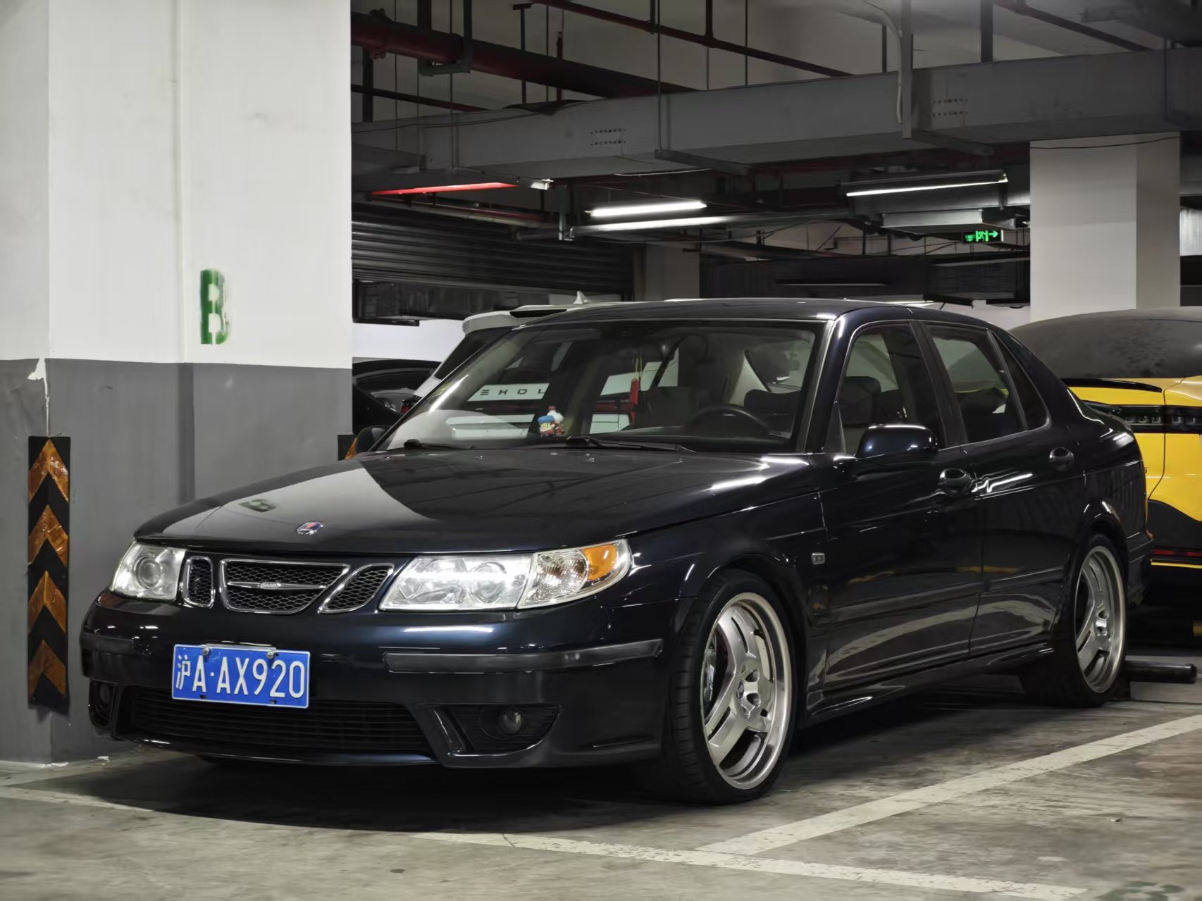 沪A·AX920, SAAB 9-5 1st gen Sedan (YS3E), 1st facelift, 2002–2005