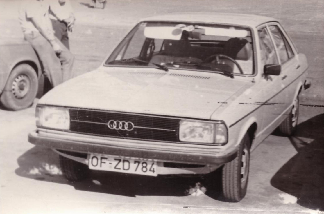 OF ZD 784, Audi 80 1st gen 4-door Sedan (B1/80/82), facelift, 1976–1978