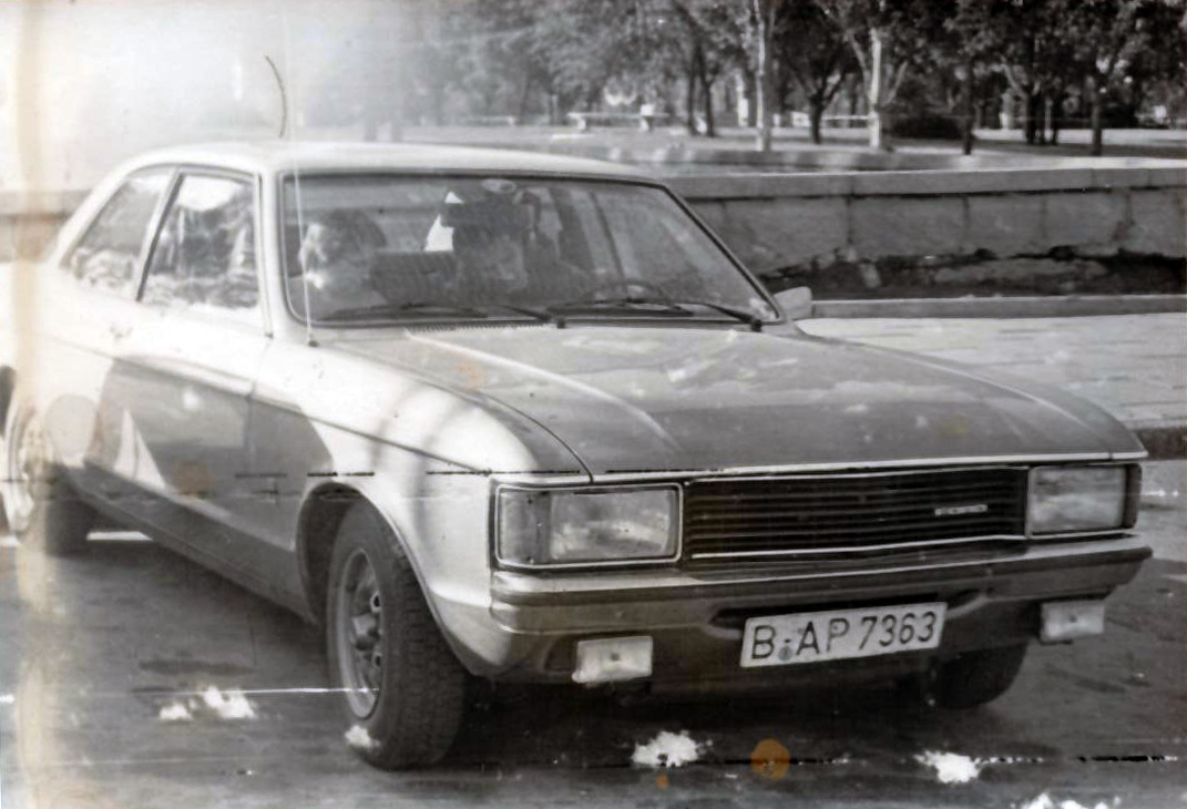 B AP 7363, Ford Granada 1st gen 2-door Sedan (GGTL; EU-market), 1973–1977
