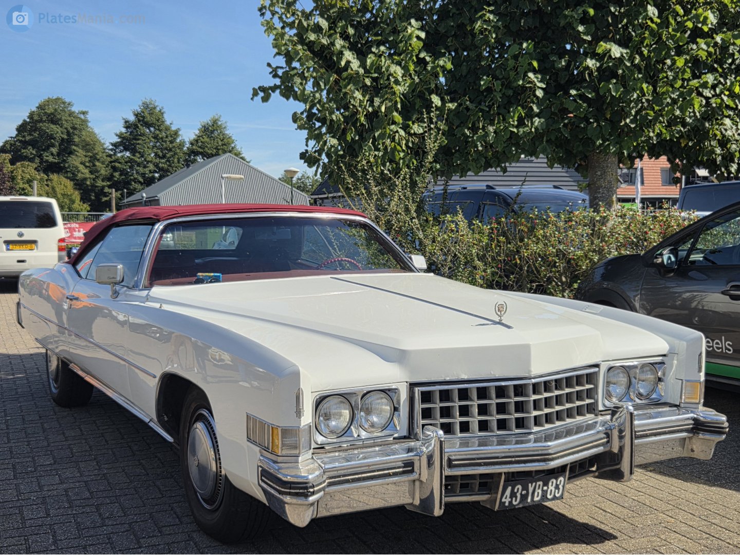 43-YB-83, Cadillac Eldorado 9th gen 1973 Convertible (L67; E-body), 1st facelift, 1972–1973