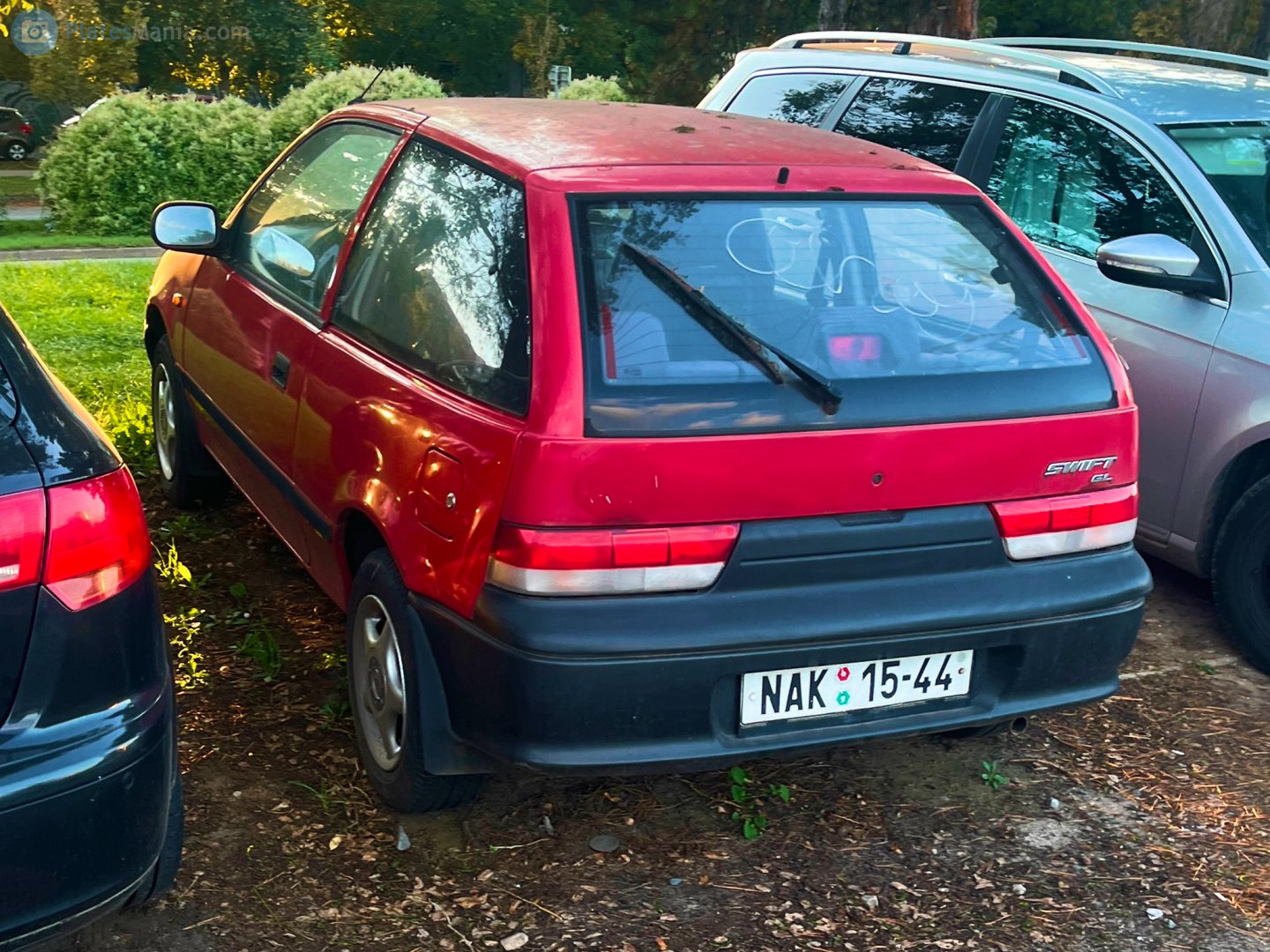 NAK 15-44, Suzuki Swift 2nd gen 3-door Hatch (SF), facelift, 1996–2004