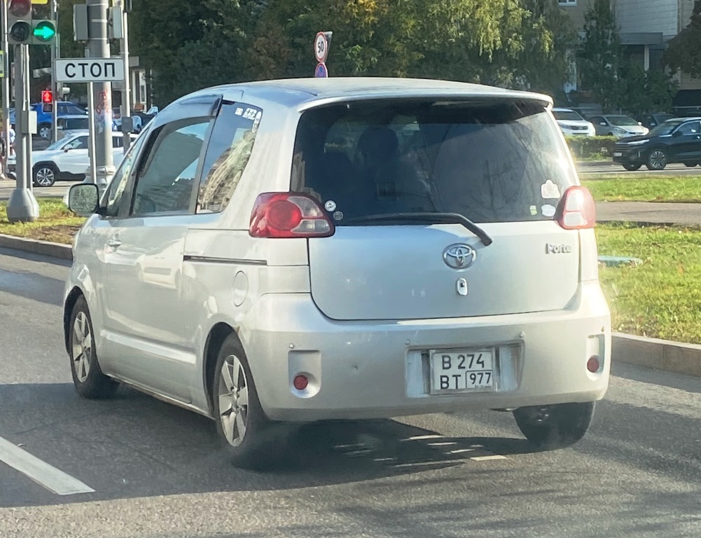 в 274 вт 977, Toyota Porte 1st gen (AP10), 2004–2012