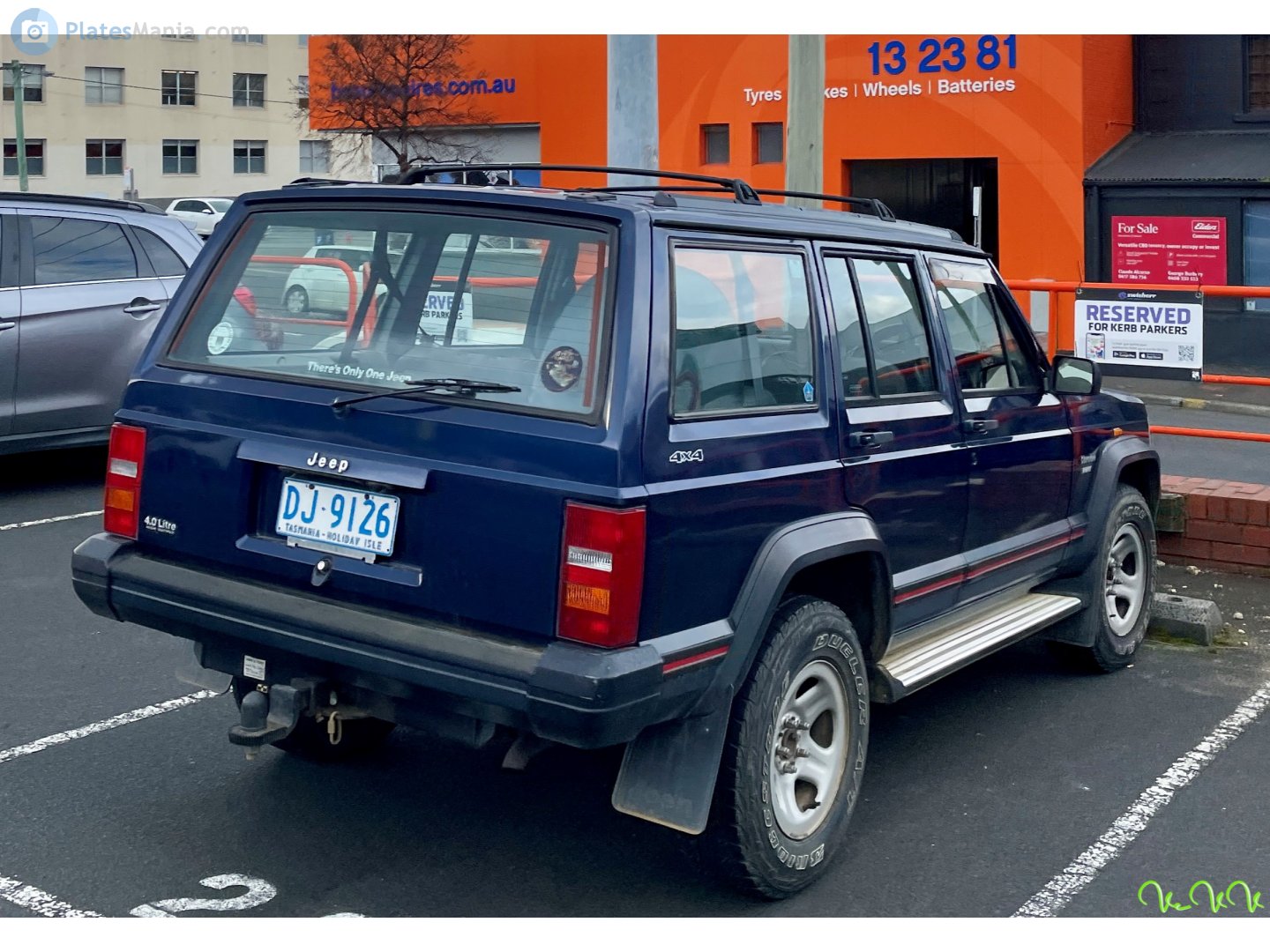 DJ-9126, Jeep Cherokee 2nd gen 5-door SUV (XJ), 1983–2001