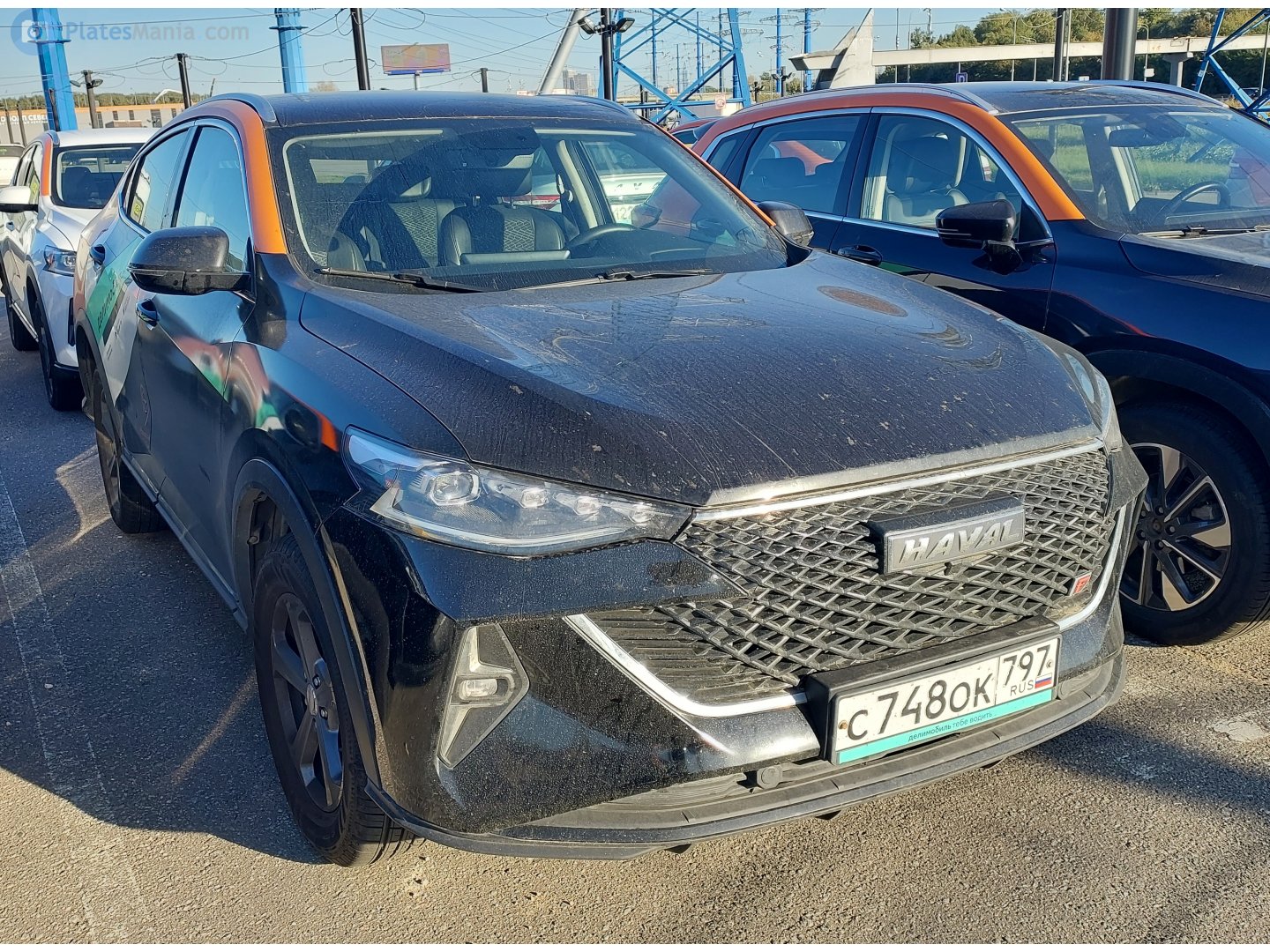 с 748 ок 797, Haval F7 1st gen, facelift, 2022–