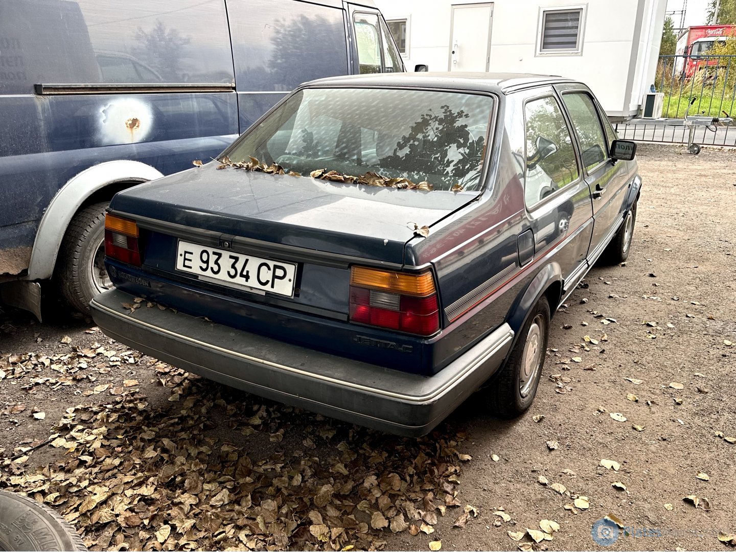 е 9334 СР, Volkswagen Jetta 2nd gen 2-door Sedan (1G), 1984–1992