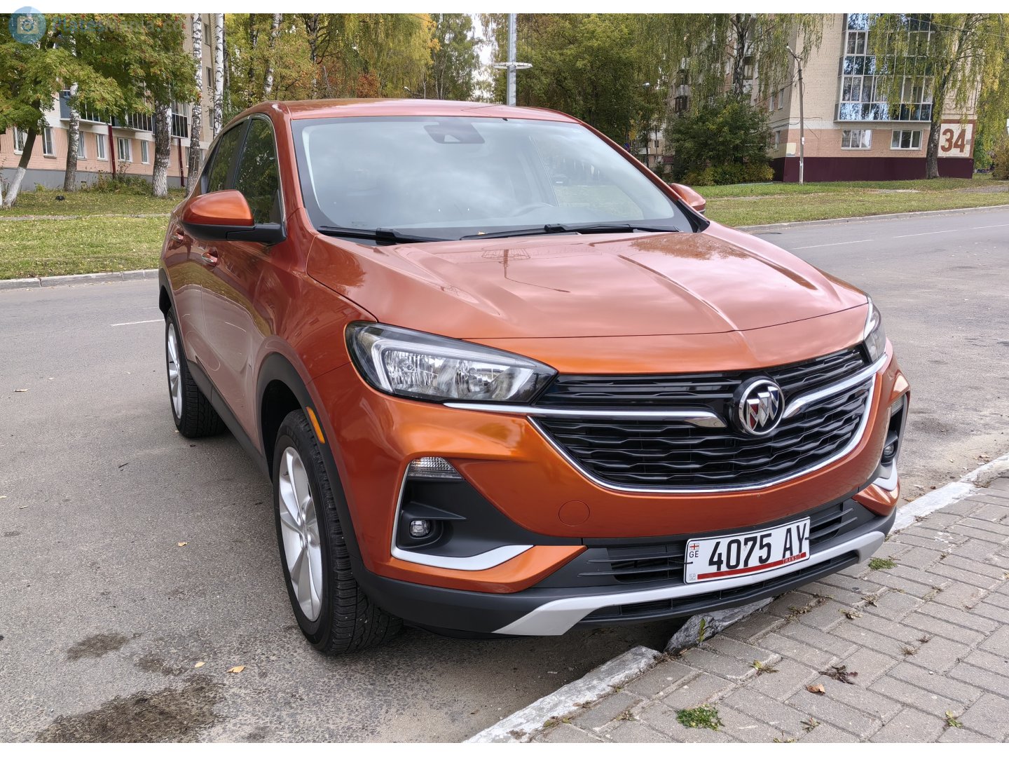 4075 AY, Buick Encore 2nd gen GX (VSS-F), 2019– (–2023 for NA-market)