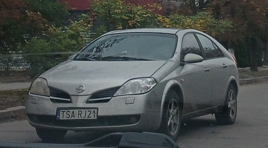 TSA RJ21, Nissan Primera 3rd gen Sedan/Liftback (P12), 2001–2008