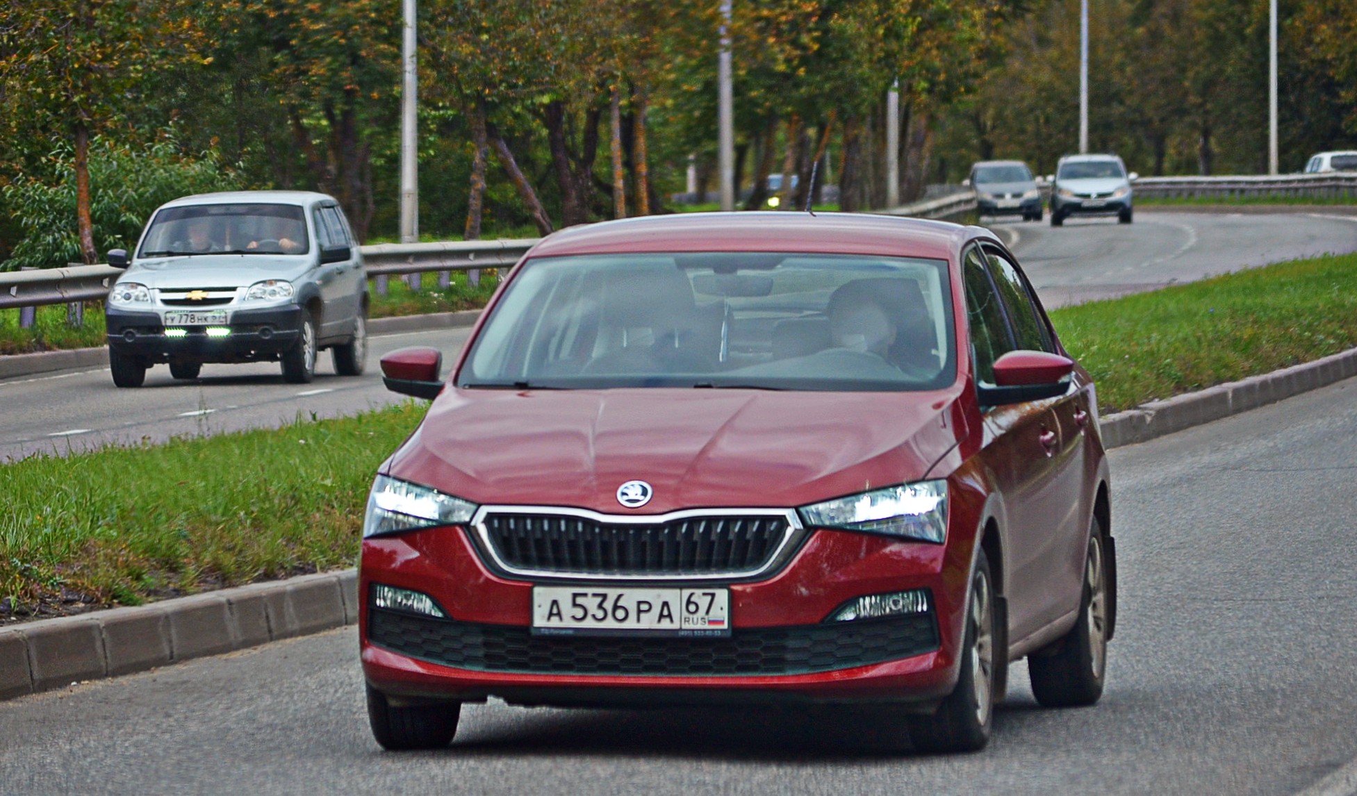 а 536 ра 67, Skoda Rapid Liftback (NH3; RU-market), facelift, 2020–2022