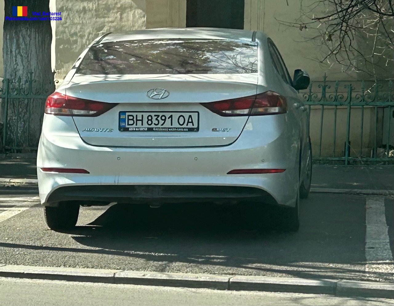 BH 8391 OA, Hyundai Avante 5th gen (AD), 2015–2018