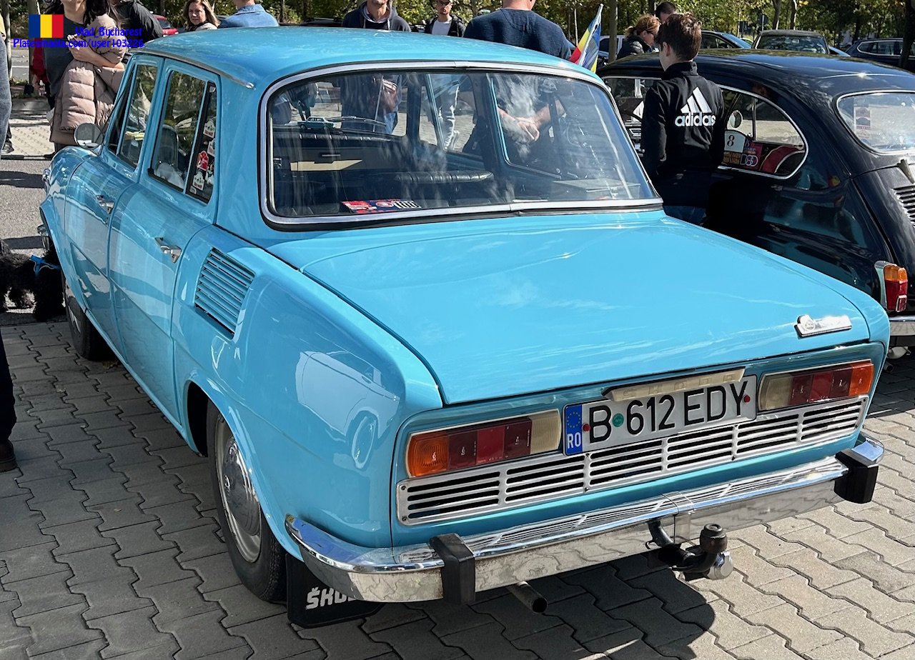 B 612 EDY, Skoda 100 100/100L, 1971–1972