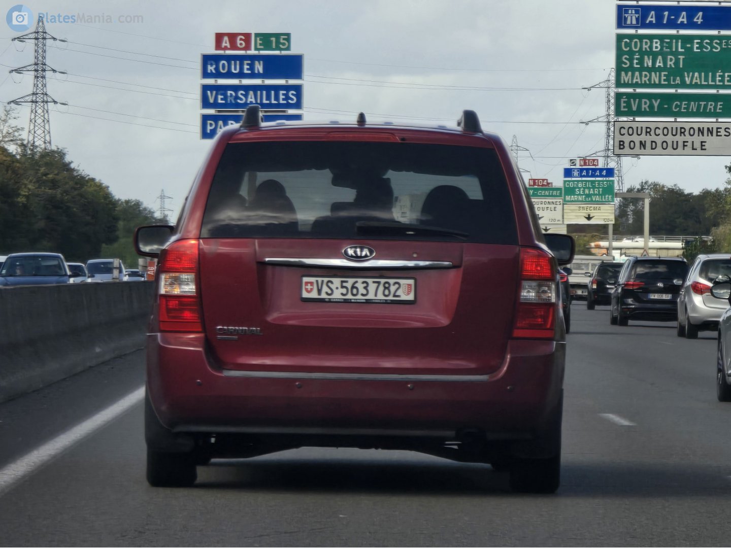 VS 563782, Kia Carnival 1st gen (KV) 1998–2001